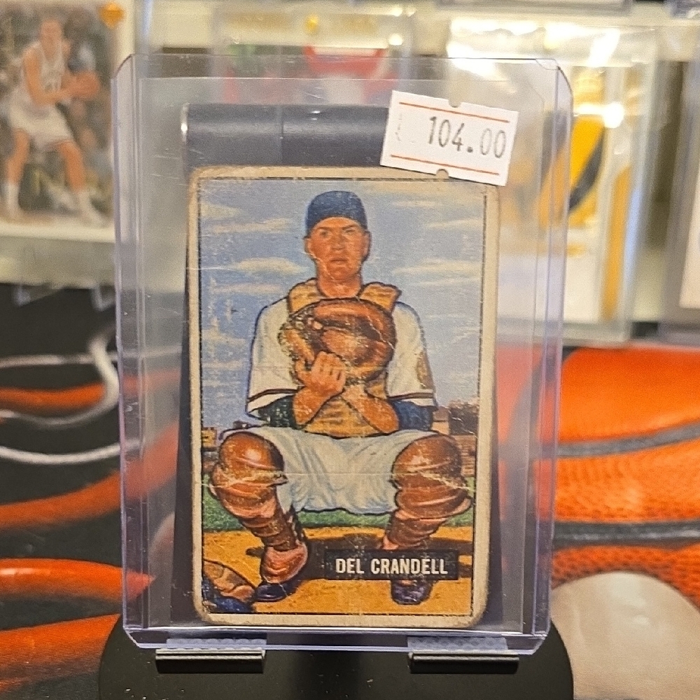 Vintage Del Crandell Baseball Card